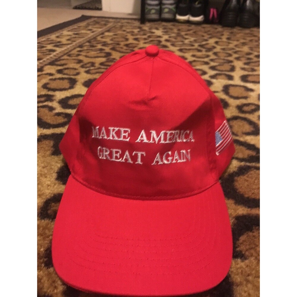 Unbranded Adult Unisex Hat "Make America Great Again" Red